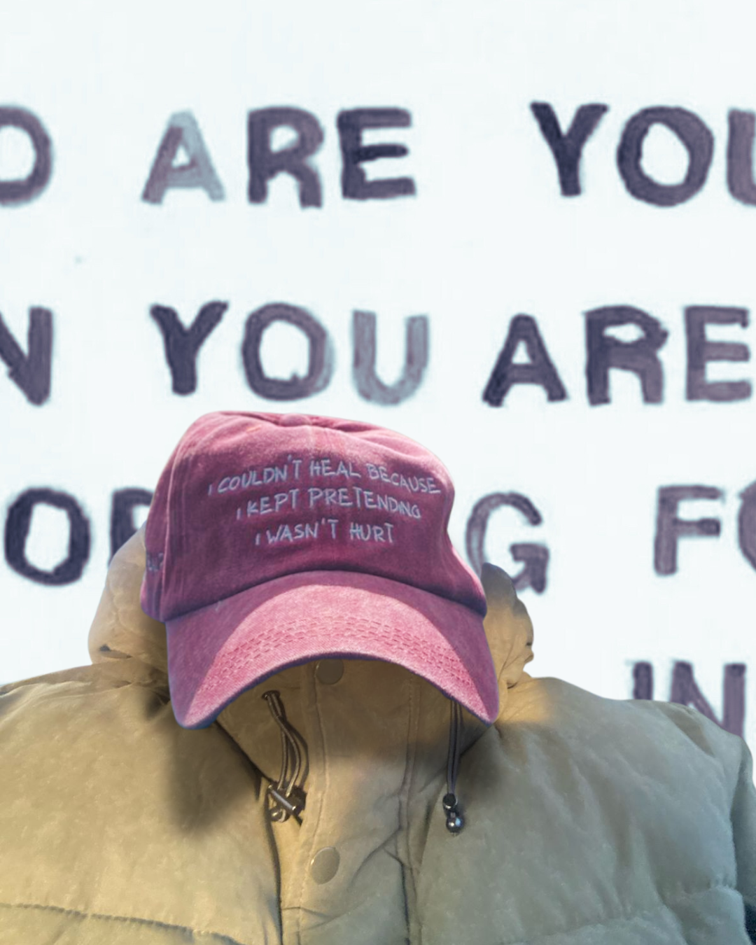 NO MORE HIDING HAT